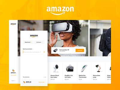 Amazon Concept - Home Page