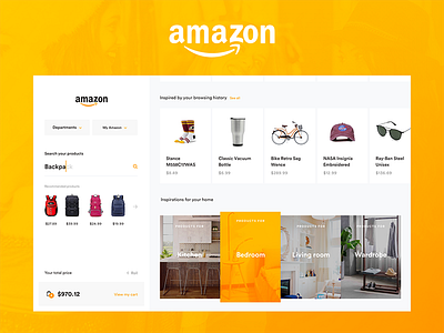 Amazon Concept - Home Page