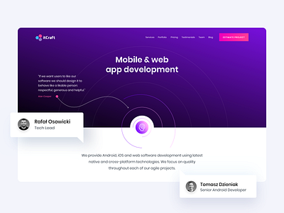 itCraft - Mobile & Web app development desktop details view