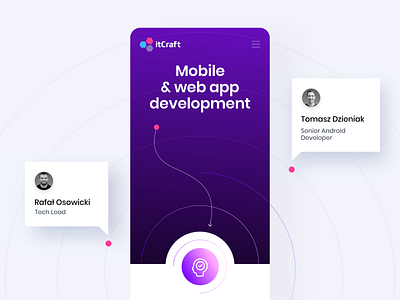 itCraft - Mobile & Web app development mobile details view details infographic itcraft lines mobile quotes services team ui ux