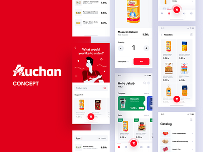 Auchan redesign concept