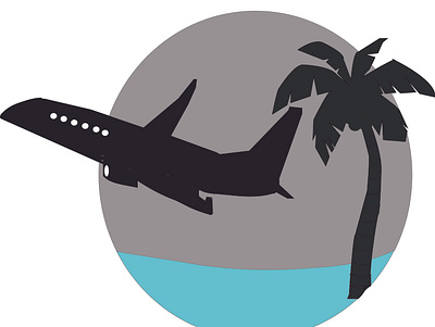 AW travel agency graphic design logo