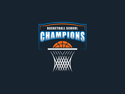 Basketball School adobe illustrator ball basketball branding company design graphic design illustration logo logo disign play school sport typography vector vector graphic