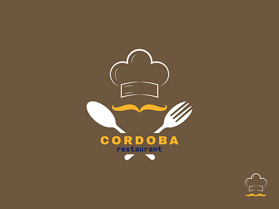 CORDOBA adobe illustrator branding business chef company cook cordoba design dish food graphic design illustration logo logo disign restaurant spain typography vector vector graphic