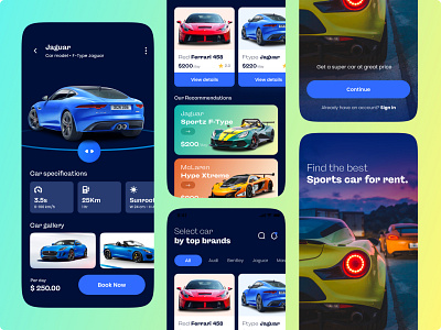 Car Rental App (UI/UX Design)