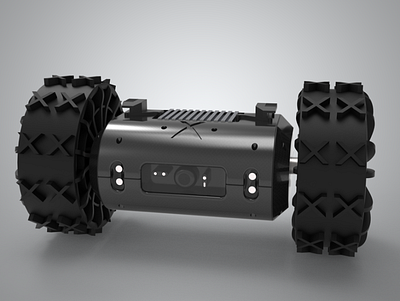 NERVA S throwable UGV cad design graphic design illustration keyshot render solidworks ugv