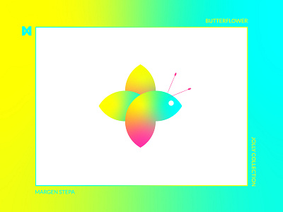 Butterflower - JOLLY COLLECTION butterflower butterfly colors design dribbble event flower illustration jolly collection shot vector