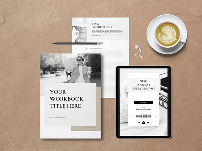 COURSE CREATOR WORKBOOK bookcover bookdesign booklayout coursebook design ebook mockup template templatedesign workbook workbookdesign workbooktemplate worksheet