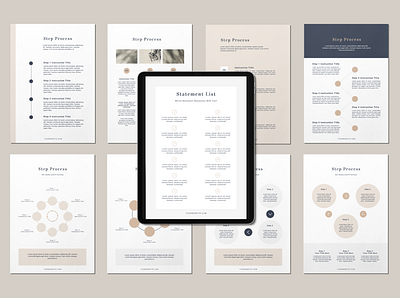 3 IN 1 WORKBOOK | STEP PROCESS actionlists actionliststemplate bookcover bookdesign booklayout coursebook design ebook graphic design template templatedesign workbook workbookdesign worksheet worksheettemplate