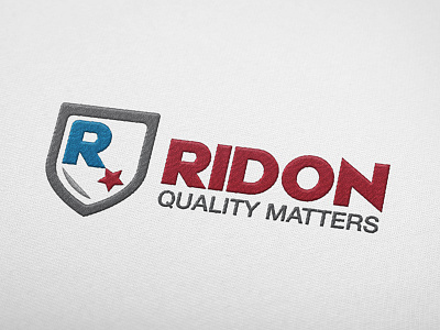RIDON LOGO branding logo design