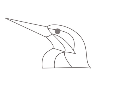 Bird logo using Pentool