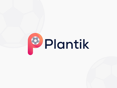 plantik - p logo design- am gallery am gallery augmented reality brand and logo brand identity branding football logodesigner p logo