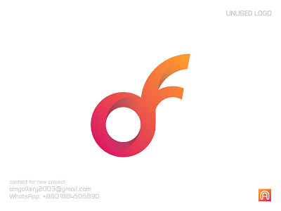 D + F Logo augmented reality brand and logo brand identity branding creative design df graphic design illustration lettermark logos