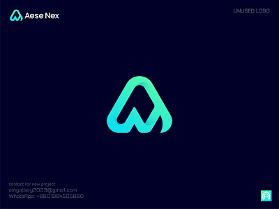 Letter A+N Logo Design