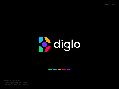 Letter D - Minimal Logo Design a b c d e f g h i j k l m n o p abstract logo augmented reality b c f h i j k m p q r u v w y z brand and logo brand guide branding colorful logo creative creative and unique cube d logo graphic design illustration letter d lettermark logo logo designer minimalist unique d logo