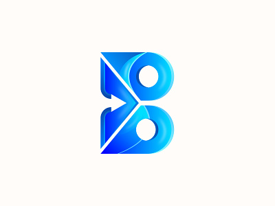 Letter B - Abstract Logo Design a b c d e f g h i j k l m n o p abstract logo augmented reality b c f h i j k m p q r u v w y z b logo brand and logo brand guide branding colorful logo creative creative and unique cube graphic design illustration letter b lettermark logo logo designer minimalist unique d logo
