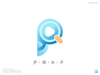 P + Q Music Logo a b c d e f g h i j k l m augmented reality brand and logo branding colorful logo creative graphic design illustration lettermark logo logo designer logos minimal minimalst morden music logo n o p q r s t w x y z play logo popular pq logo