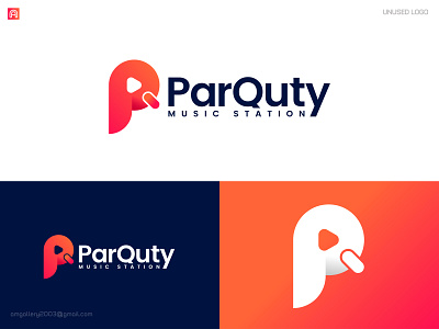 Parquty - P + Q Music Logo