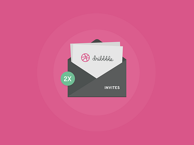 2 Dribbble Invites