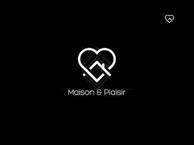 Shot Maison Plaisir Logo home logo love