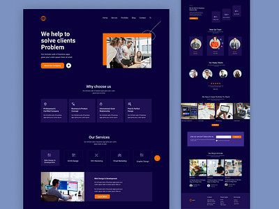 Digital Agency Landing Page