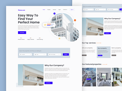 Real Estate Landing Page