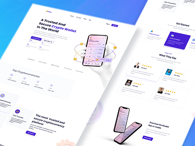 Crypto Wallet Website