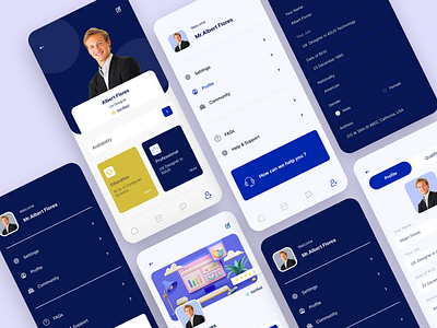 User Profile App app app design avater change avater daily challenge ui daily ui editprofile profile profile create profile selection profile settings setting ui design ui. uiux user experience user interface user profile user profile app ux design