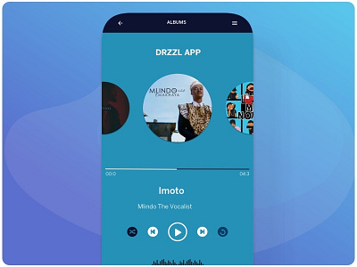 Drzzl - Music App Concept