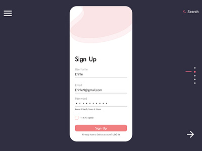 Dokta Mobile Sign Up