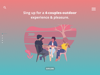4-couples-outdoor - Landing page -Concept