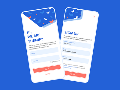 TURNIFY. Book and manage your appointments