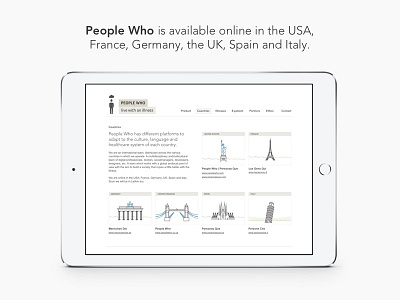 People Who. App and responsive website