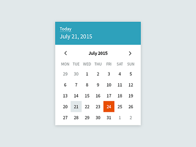 Kentico – Datepicker by Andrea Hrnčiariková for Kentico Design Team on ...