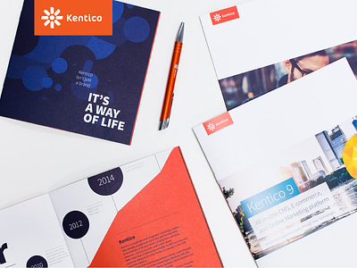 Kentico Brand Guidelines brand brand identity branding color palette guidelines identity kentico logo