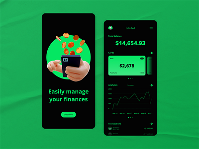 Bank and Finances App Prototype