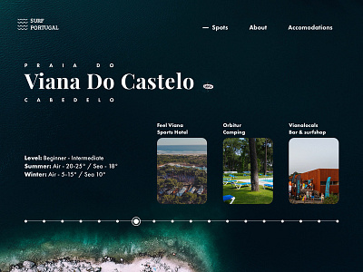 Viana Do Castelo beach blue ocean portugal sea surf surfing travel ui ux water wave waves web webdesign webdesigner