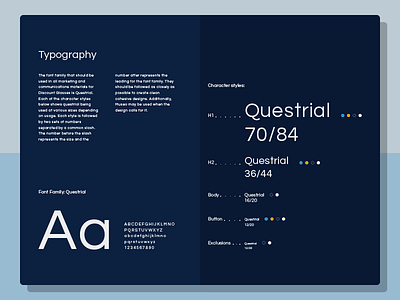 Typography Style Sheet brand brand guide cbus columbus font guide questrial style style sheet type typography