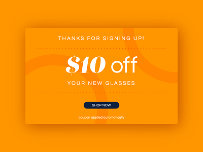 Email Sign Up Coupon