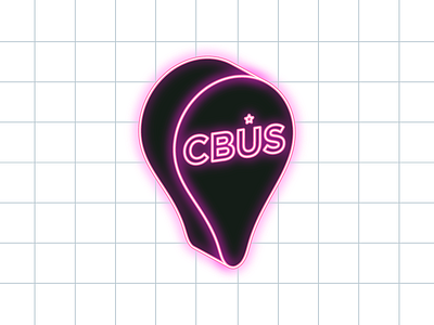 CBUS cbus columbus glow midwest neon neon type ohio radesigner type typography