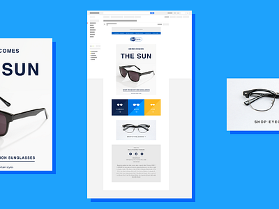 Rx Sunglasses Email Mockup [ACL] design discount ecommerce eyewear frame glasses graphic online optical radesigner