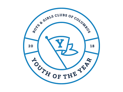 Boys & Girls Clubs Of Columbus — Youth Of The Year bgcc boys girls clubs boysandgirlsclub brand cbus columbus design logo radesigner youth