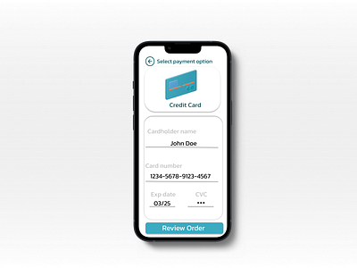 Credit card checkout app screen checkout credit card dailyui mobile mobile app ui user inferface