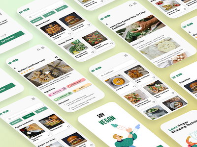 Soy Vegan recipe app