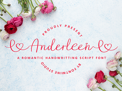 Anderleen - A Romantic Handwritting Font