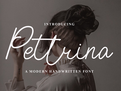 Pettrina- A lovely and Delicate Handwritting Font