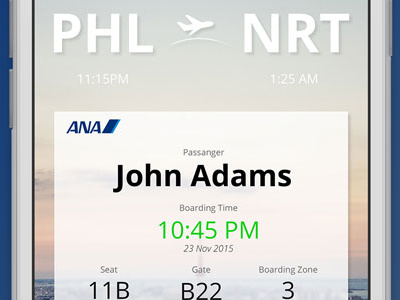024:: Boarding Pass boarding dailyui design ui ux