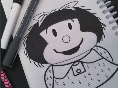 Mafalda dibujo