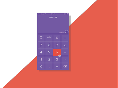 Calculator 100daychallenge dailyui mehersgoel ui