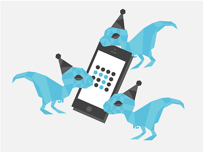 Raptor Illustration illustration mobile
